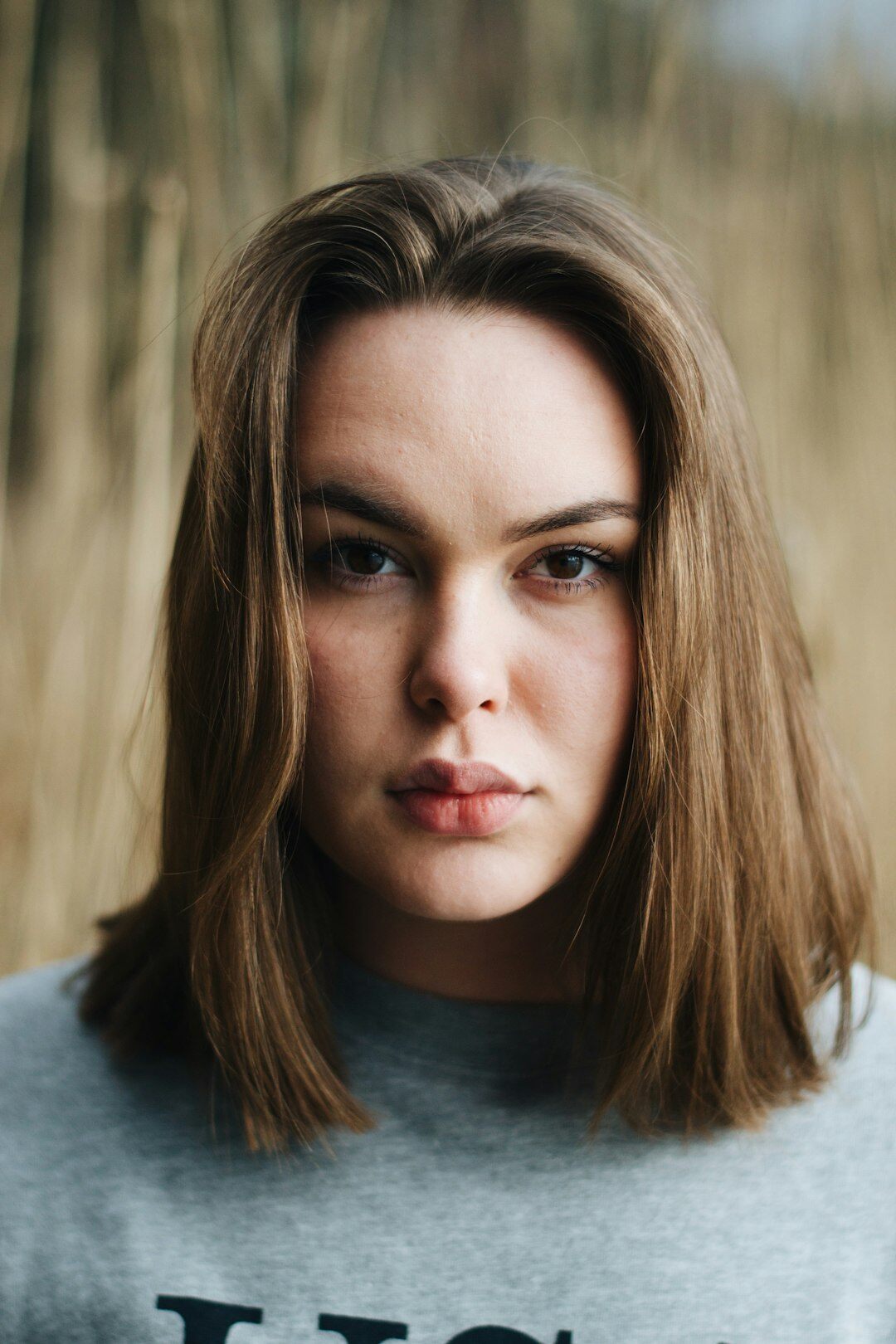 Studio portrait of a Belgian woman editorial coordinator